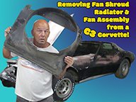 74-82 Corvette Rear Bumper Cover Removal